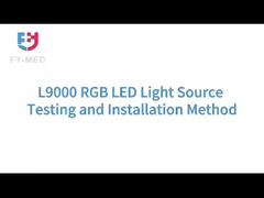 L9000 RGB LED Light Source Testing and Installation Method