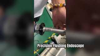 نگاهی دقیق تر: 27002L Uretero-Nephroscope کانال فلاشینگ عمود بر طول 430mm